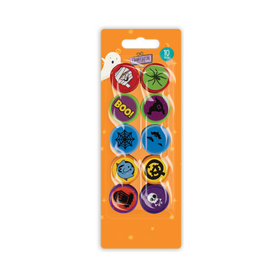 Wholesale Halloween Mini Character Stamps - 10 Pack - (Case of 12)