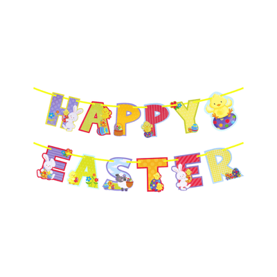Wholesale Happy Easter Bunting Decoration 2M - (Case of 12)