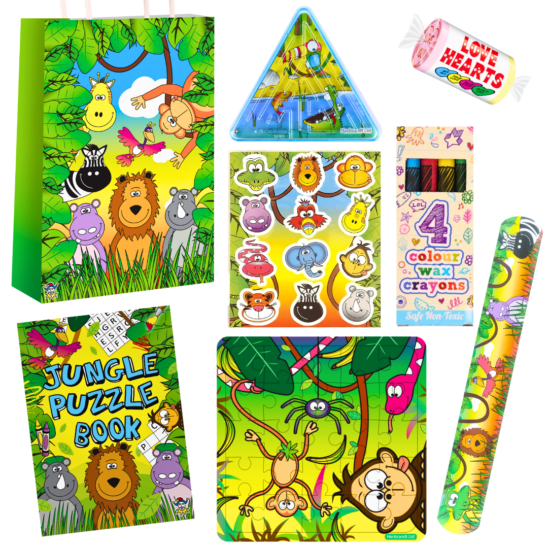Jungle Theme Pre-Filled Party Bag
