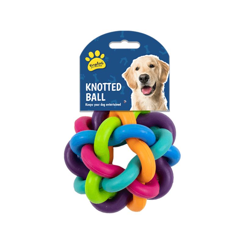 Wholesale Knotted Dog Ball - (Case of 24)
