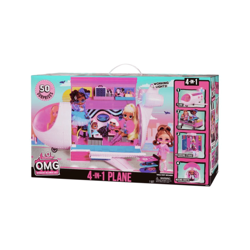 LOL Surprise OMG 4 in 1 Plane PoundFun