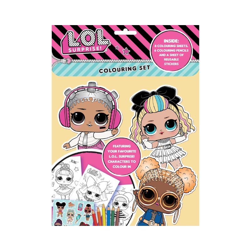 Wholesale LOL Surprise Colouring Set - (Case of 12)