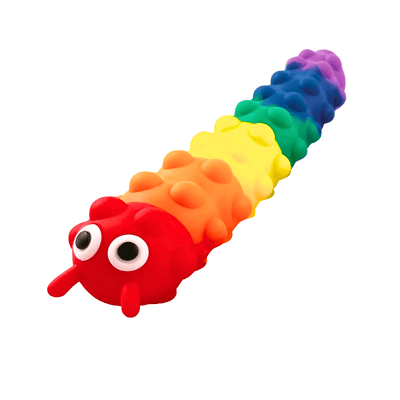 Wholesale Light Up Push Popper Fidget Caterpillar - (Case of 8)