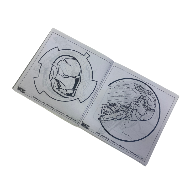 Marvel Iron Man Mini Colouring Book