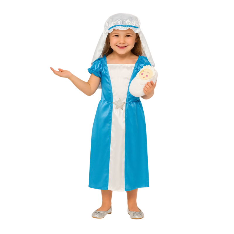 strapless open back dress Princess Dress Up Set for 3-6 Girls main image 1