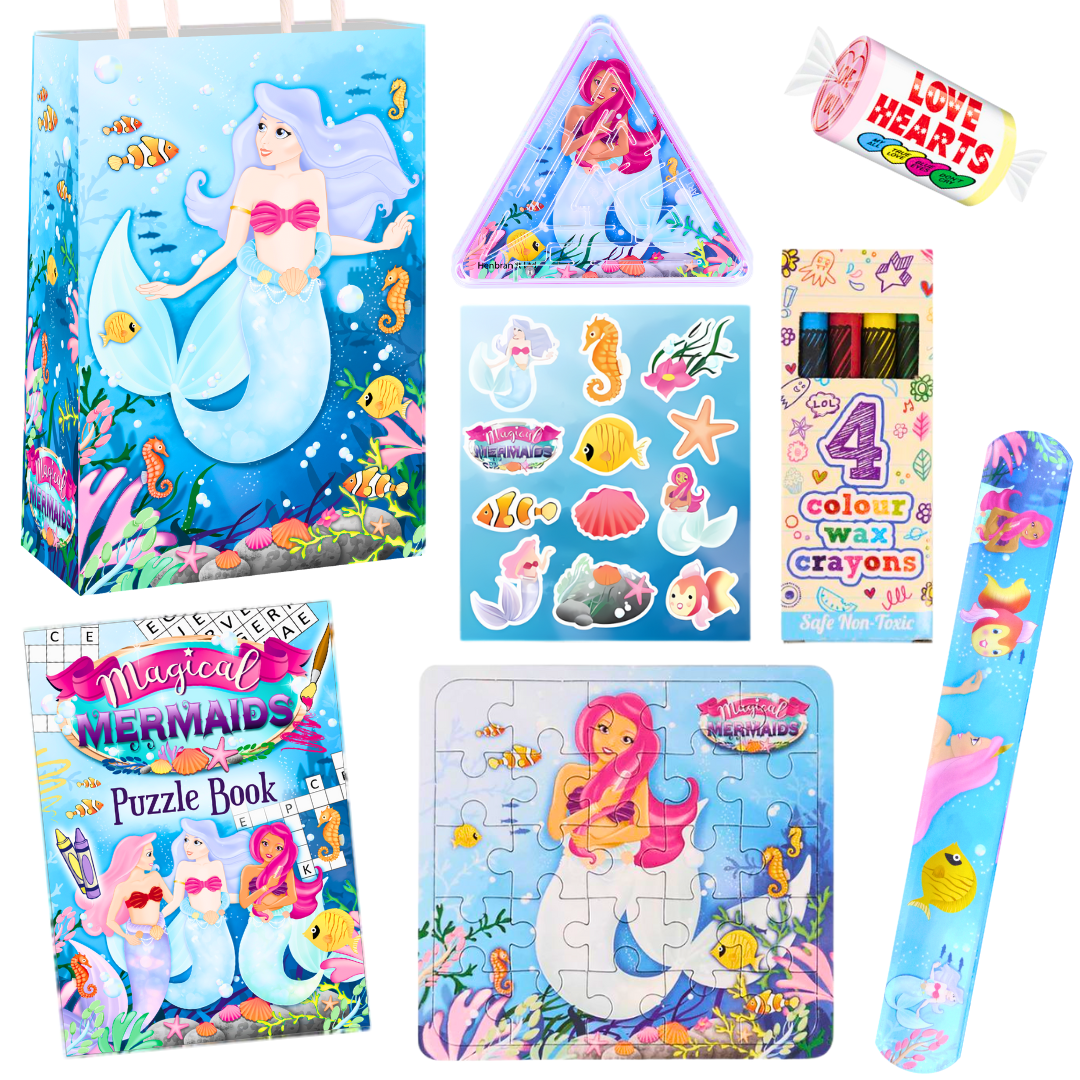 Mermaid Theme Pre-Filled Party Bags