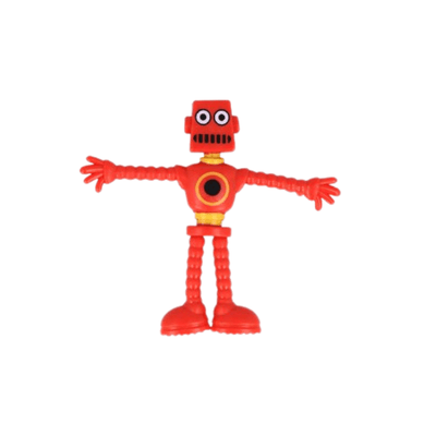 Wholesale Mini Bendy Robot Fidget Toy - (Case of 16)