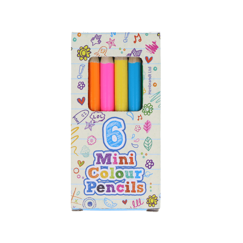 Wholesale Mini Colour Pencils - (CDU of 96)