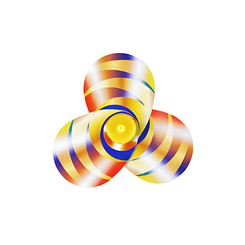 Mini Multi Coloured Spinning Top PoundFun