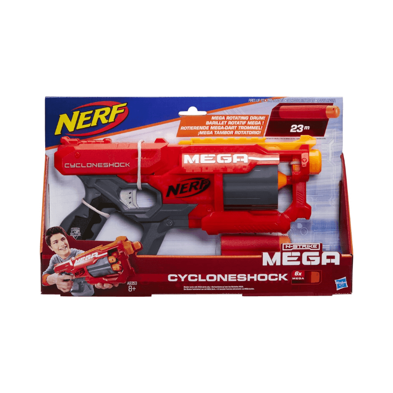 Wholesale Nerf N-Strike Mega Cycloneshock Blaster - (Case of 6)