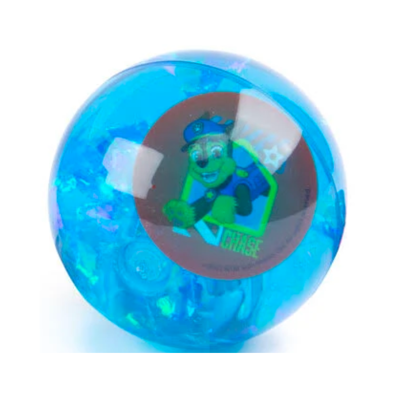 Chase Paw Patrol Blue LED Bouncy Ball