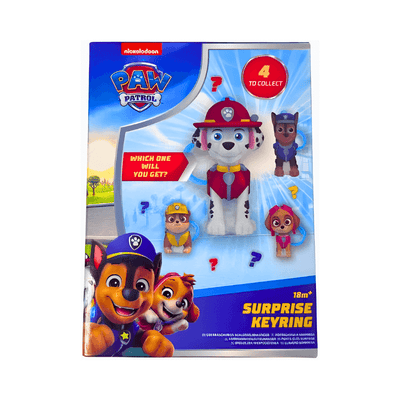 Wholesale Paw Patrol Squishee Surprise Keyring - (Case of 12)