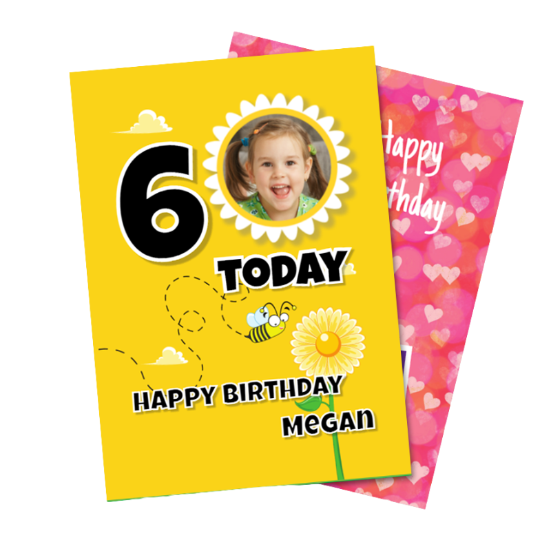 Personalised Greeting Cards PoundFun