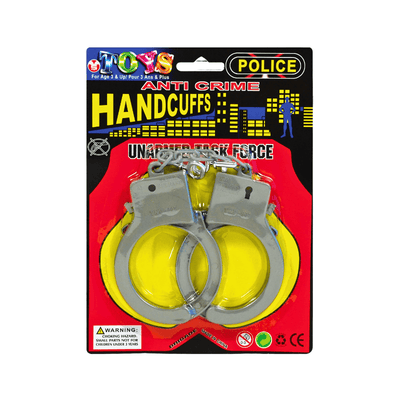 Wholesale Kids Plastic Toy Handcuffs - (Case of 12)