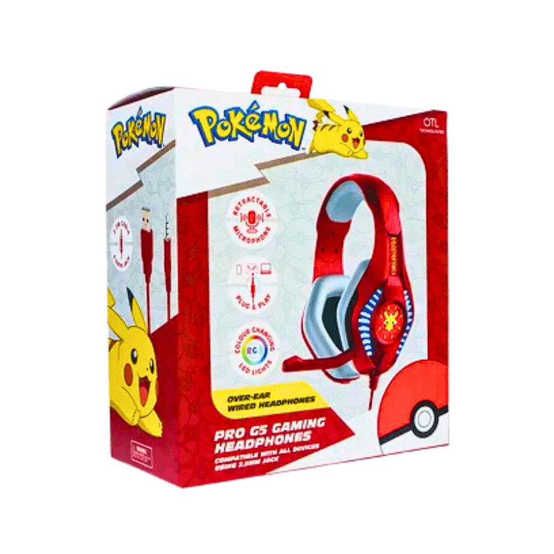 Pokemon headphones with mic hotsell