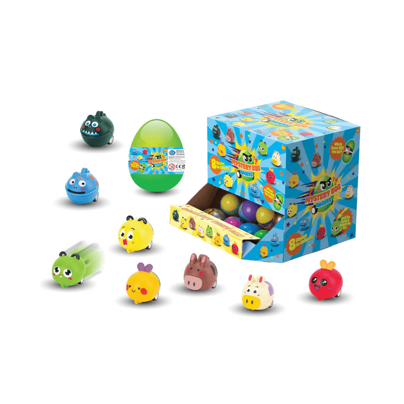 Pull Back Creature Cars Surprise Egg