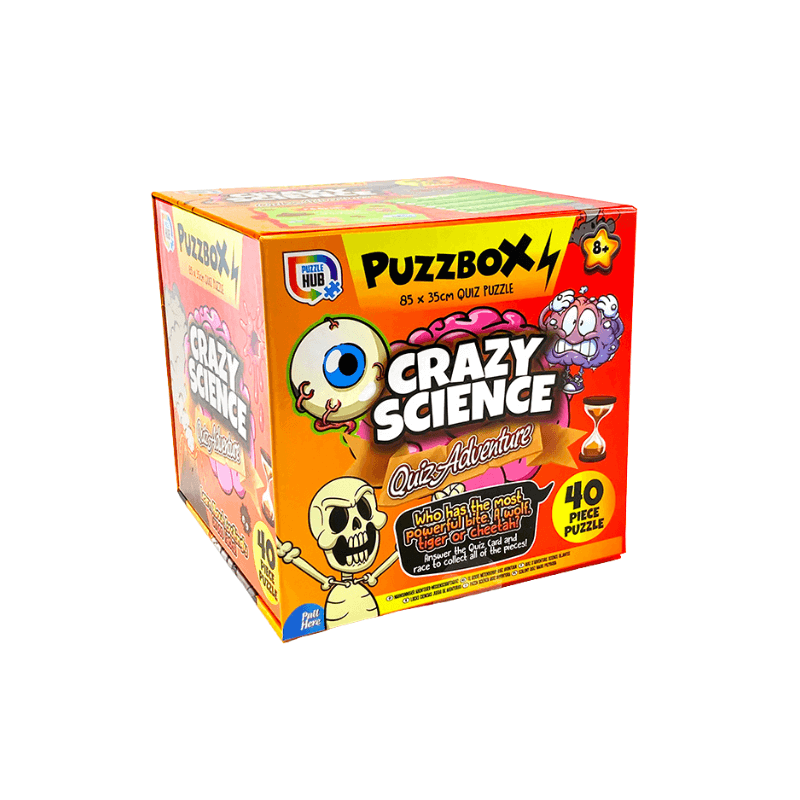 Wholesale Puzzbox Crazy Science Quiz - (Case of 24)