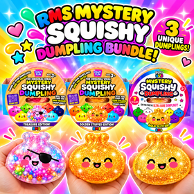 Original RMS Viral Surprise Squishy Dumpling Bundle