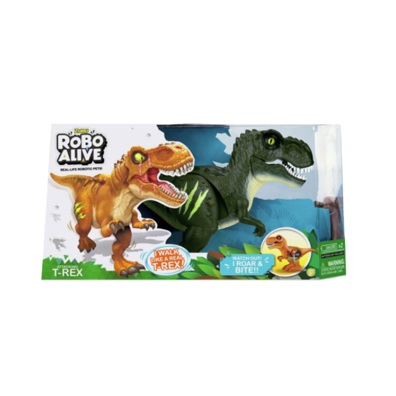 Robo Alive T-Rex - Jungle Green – PoundFun