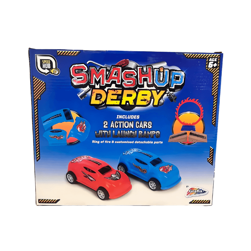 Wholesale Smash Up Derby Action Car Set - (Case of 12)