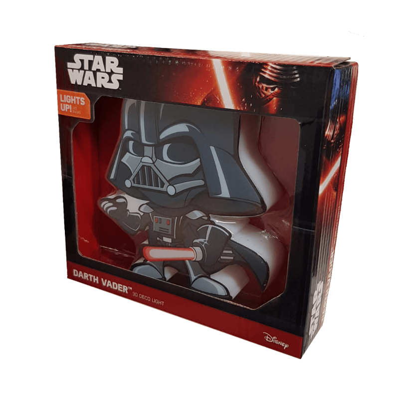 Star Wars Darth Vader 3D Deco LED Wall Light – PoundFun