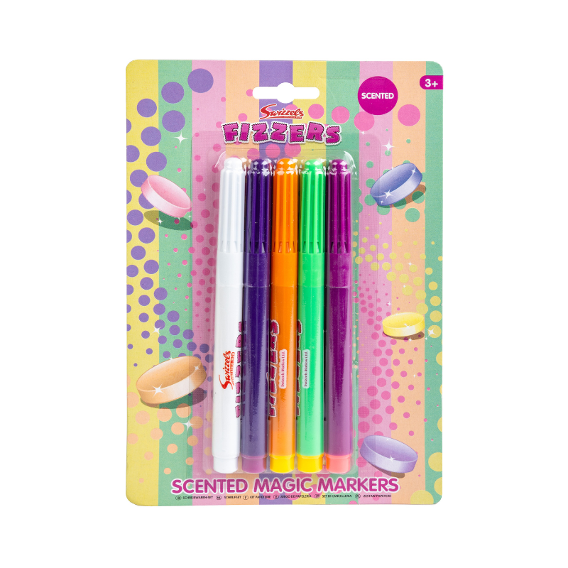 Swizzels Fizzers Scented Magic Markers Pack – PoundFun