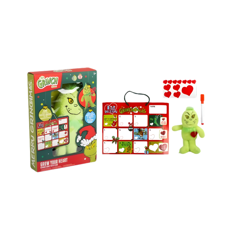 Plush toy with calendar