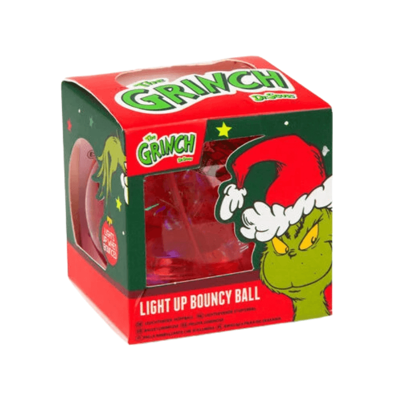 Wholesale The Grinch Light Up Bouncy Ball - (Case of 24)