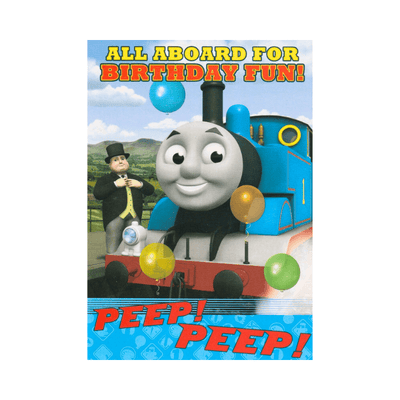 Wholesale Thomas The Tank All Aboard Birthday Card - (Case of 24)
