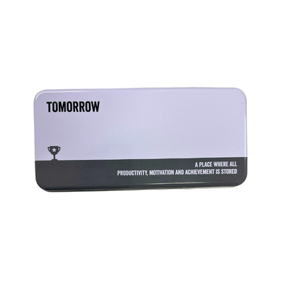 Wholesale Tomorrow Motivation Pencil Case - (Case of 12)