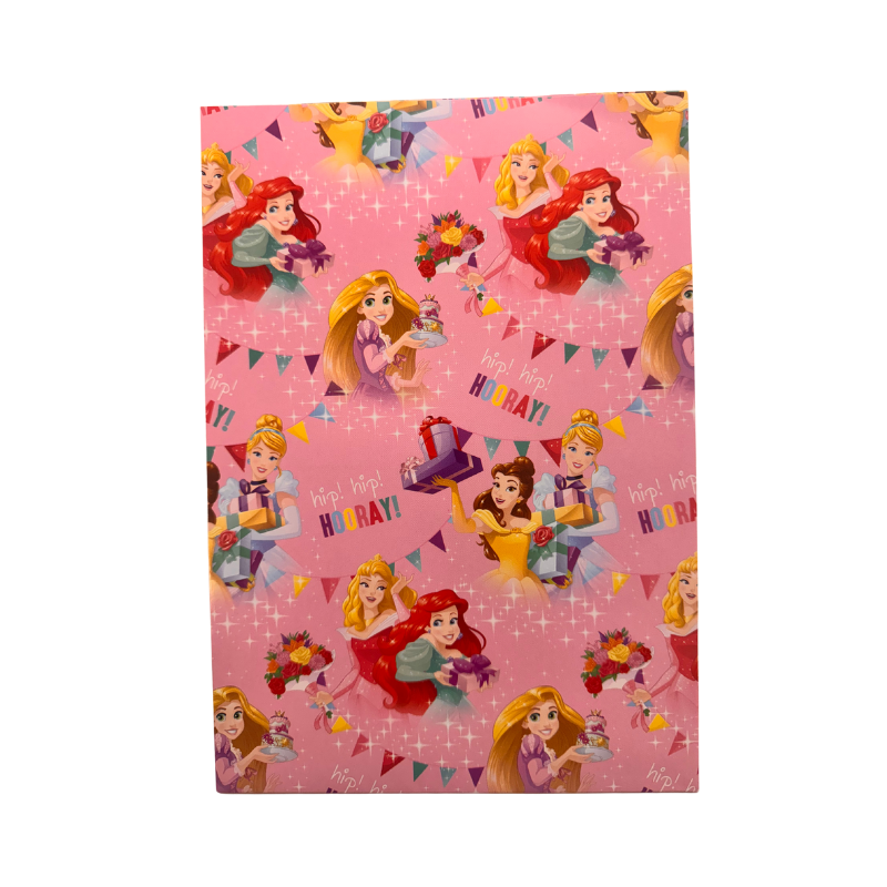 Wholesale Disney Princess Gift Wrap - (Case of 16)