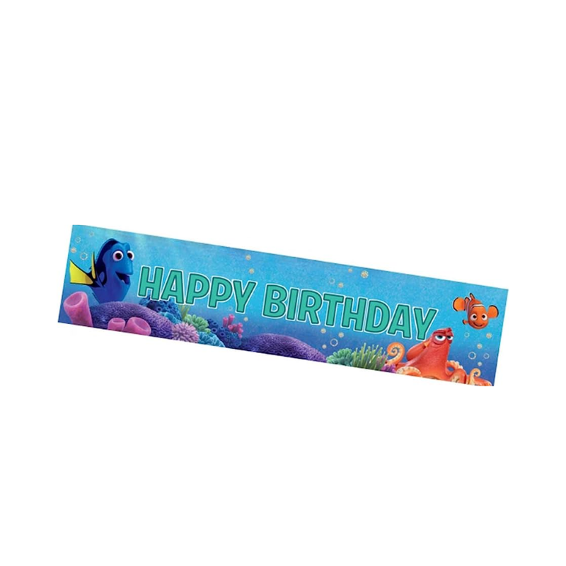 Wholesale Disney Pixar Finding Dory Happy Birthday Banner - (Case of 36)