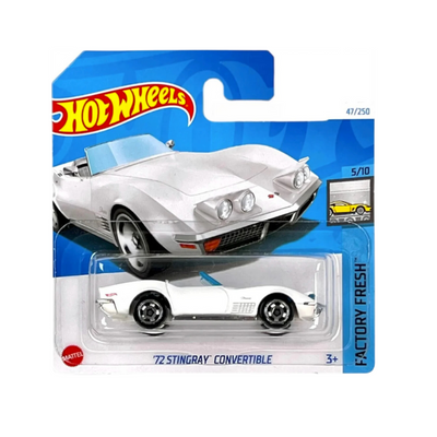 Wholesale Hot Wheels - 72 Stingray Convertible - (Case of 12)