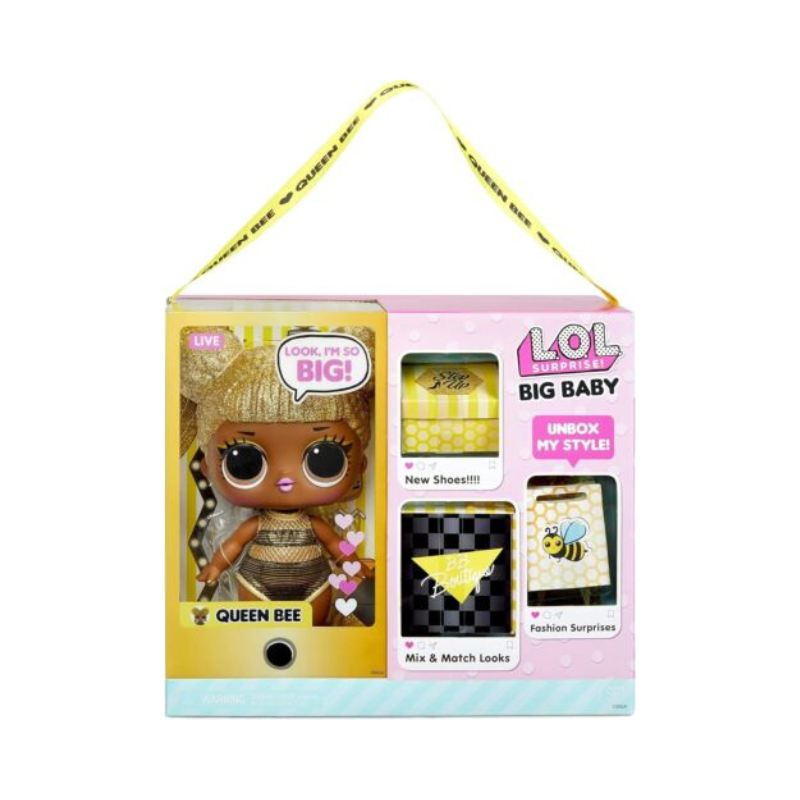 LOL Surprise OMG Royal Bee Family Pack – 45+ Surprises, Fashion Doll, Tots, Pet, For Ages 4+