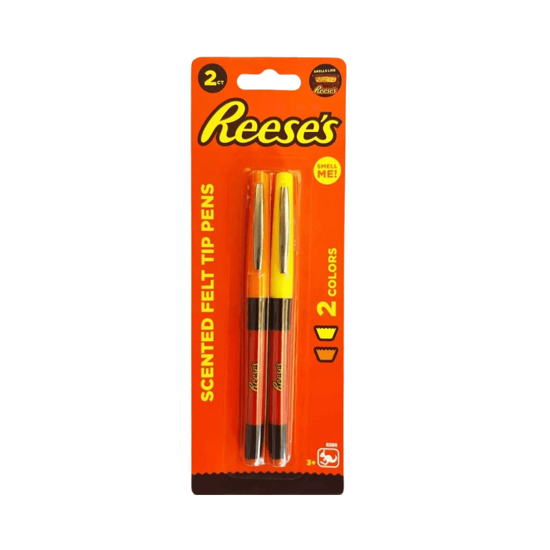 Reese's Chocolate Peanut Butter Flavoured Smell Felt Tip Pens