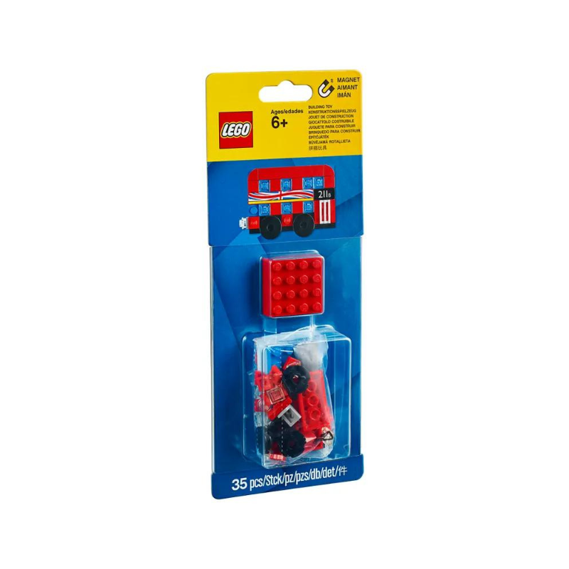 LEGO Magnets 853914 London Red Bus V46 PoundFun