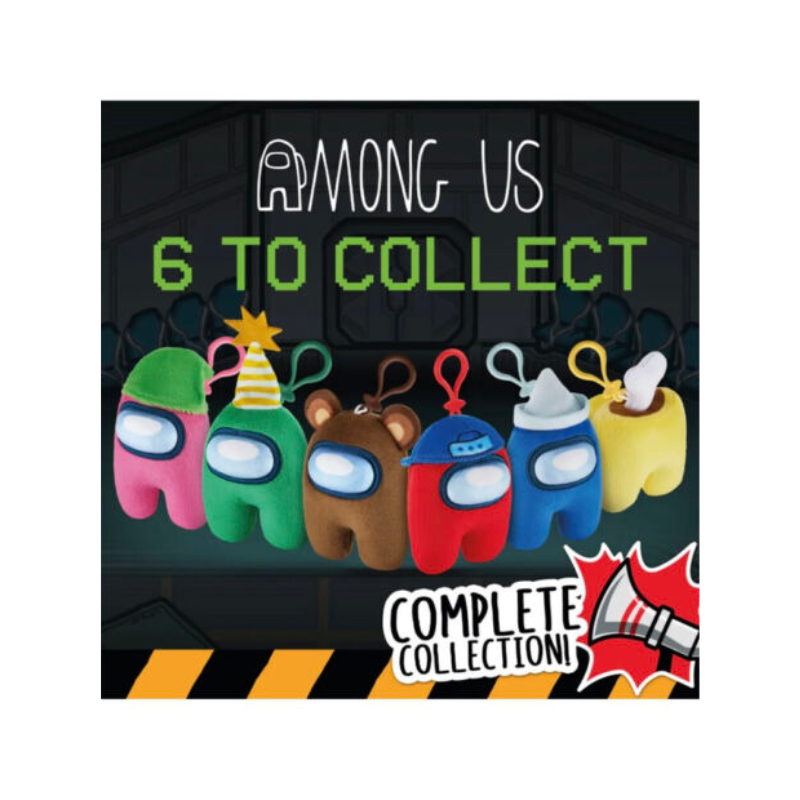 Brown Among Us Clip On Plush