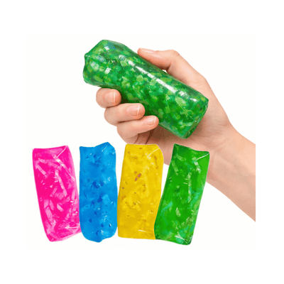 Wholesale Confetti Water Wrigglies Fidget Toy - (Case of 12)