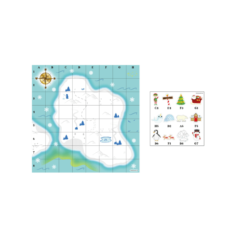 Wholesale Christmas Treasure Map Game - (CDU of 240)