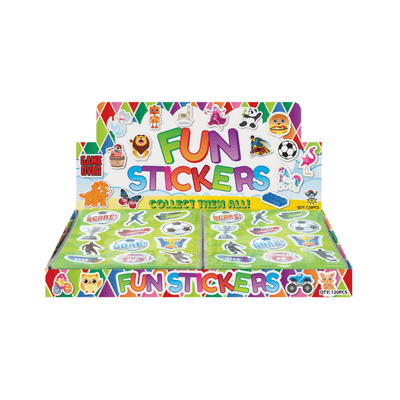 Wholesale Fun Football Stickers - (CDU of 120)
