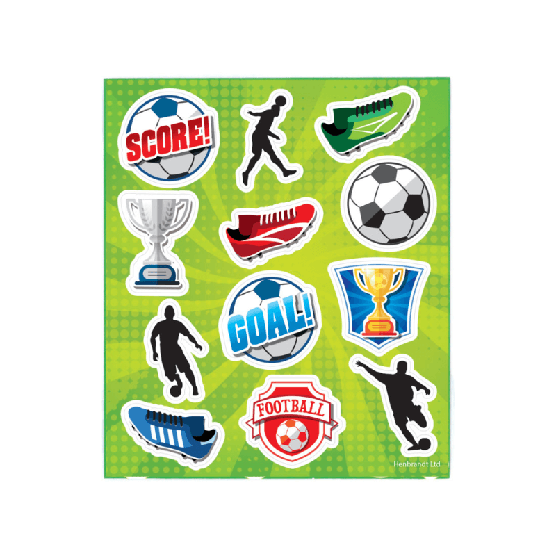 Wholesale Fun Football Stickers - (CDU of 120)