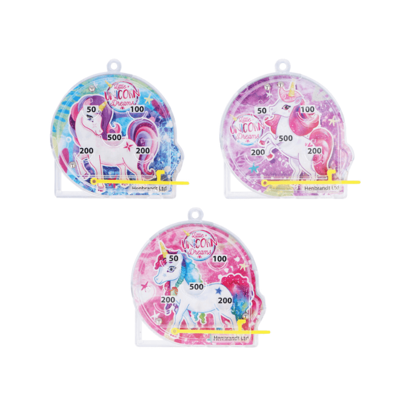 Wholesale Little Unicorn Dreams Mini Pinball Game - (CDU of 108)