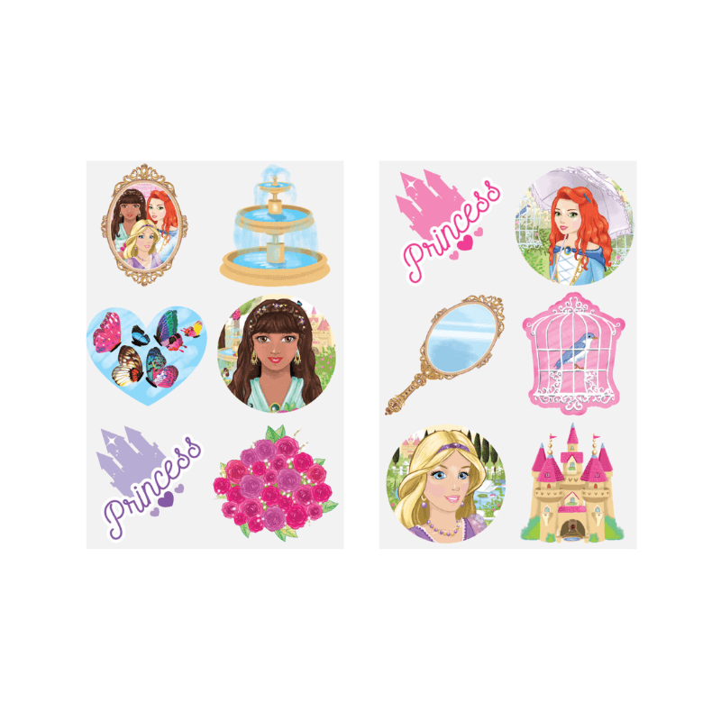 Wholesale Princess Temporary Tattoos - (CDU of 96)
