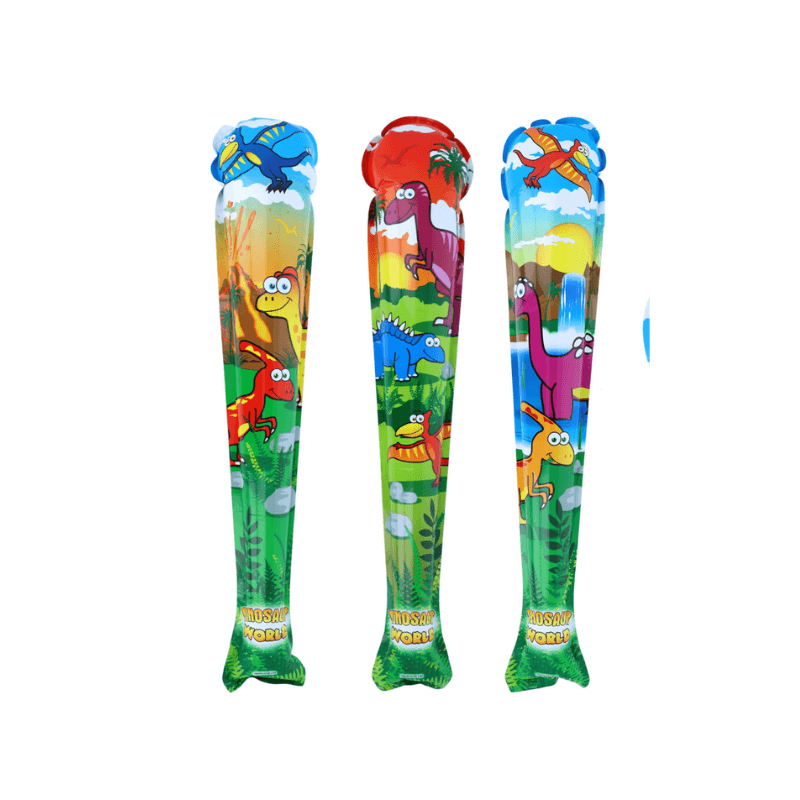 Wholesale Self Inflating Dinosaur Bat - (CDU of 48)