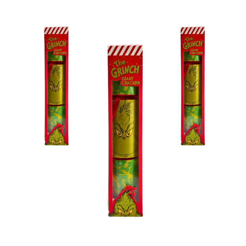 Wholesale Giant Grinch Christmas Cracker - (Case of 6)