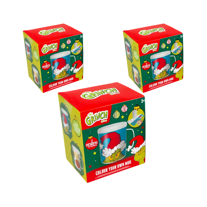 Wholesale The Grinch Colouring Mug - (Case of 12)