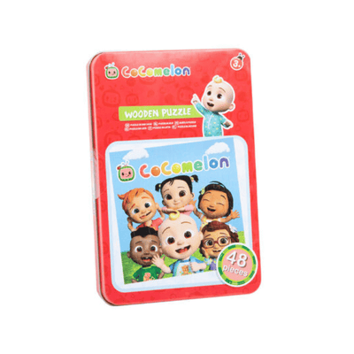 Wholesale Cocomelon Puzzle Tin - 48 Pieces - (CDU of 12)