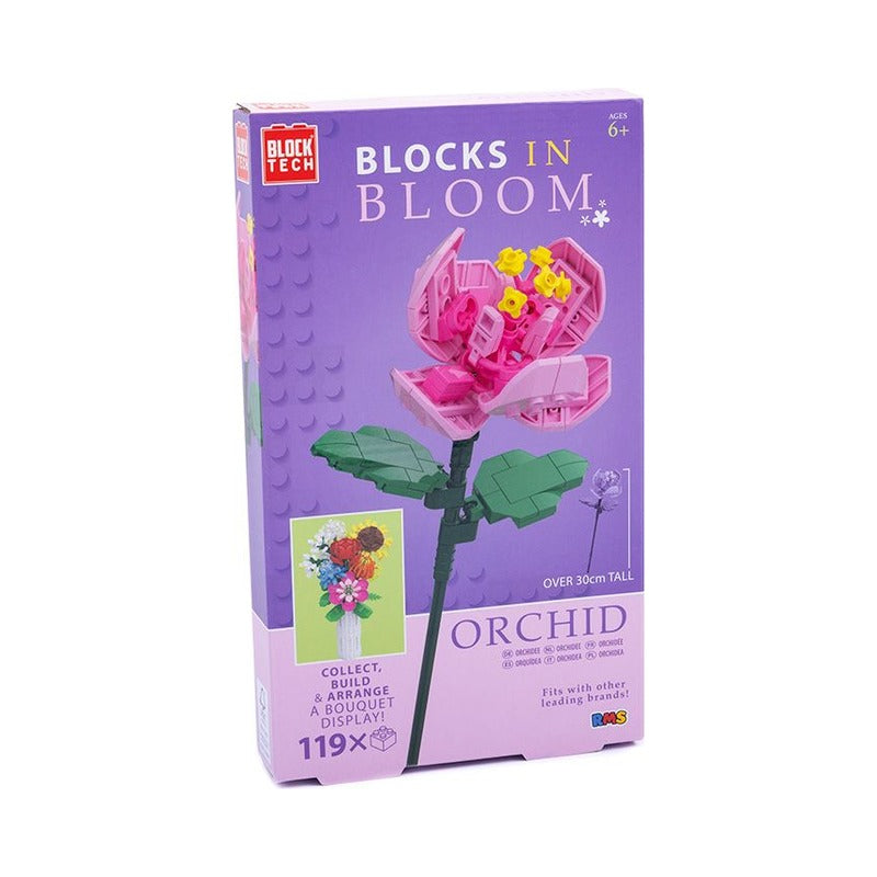 Blocks In Bloom Orchid Building Set