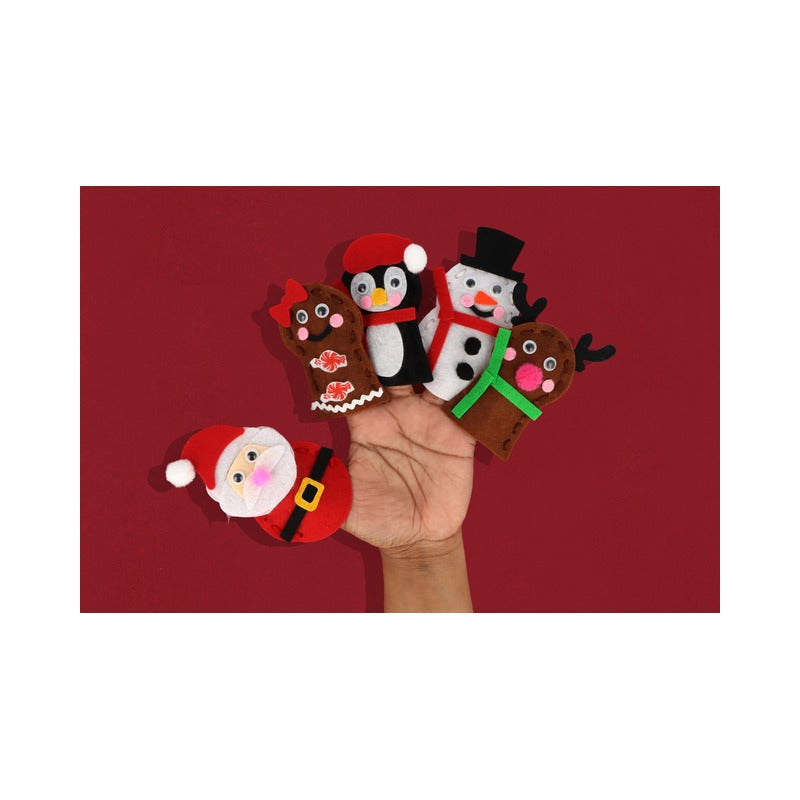 Christmas Make Your Own Finger Puppet Craft Set (3)