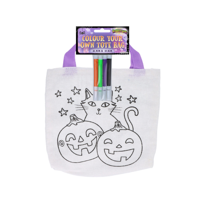 Colour Your Own Halloween Trick Or Treat Bag (2)
